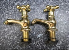 Vintage Brass Bath Taps