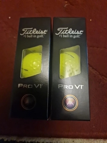 Titleist pro golf balls - v1,