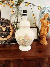 Vintage M&S St Michael Ginger Jar Ceramic Bedside Table Lamp Retro Floral Light
