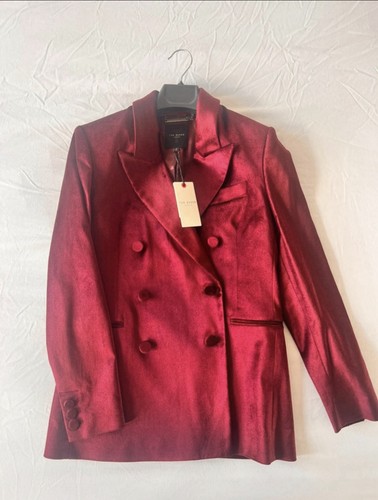 Ted baker burgundy velvet - baker,