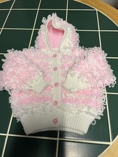 Hand Knitted Baby Loopy lemon