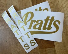 Pratts sticker decal pack