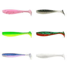 10pcs Soft Fishing Lure UV Silicone Artificial Bait Perch Pike Fishing Tackle