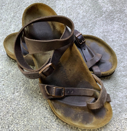 Worn birkenstock women yara - women's,
