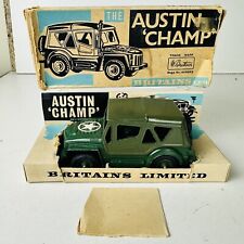 Vintage Original Britains 1:32 Scale Military Austin Champ Vehicle Diecast Model