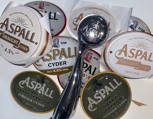 Aspall branding badges - aspall,