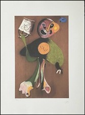 Joan Miro *78 X 57 CM * Signed