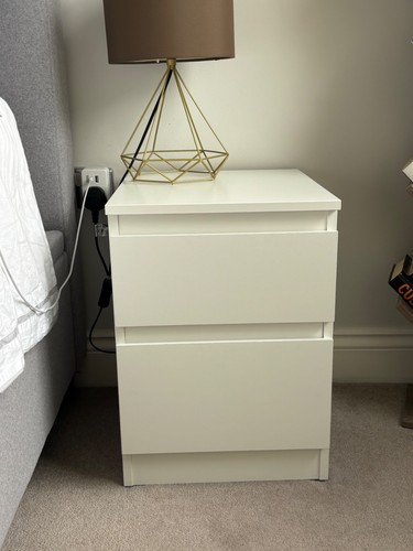 Ikea 2 drawer bedside - ikea,