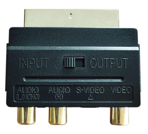 Pro signal scart adaptor - signal, adaptor,