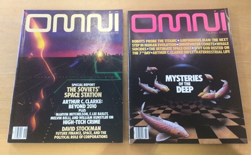 Vintage omni magazines 2 - vintage,