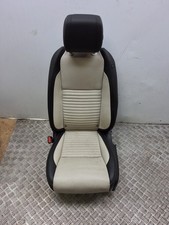Land Rover Discovery Sport Black & Cream Leather Front Seat RH Right 14-24 L550
