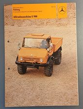 Brochure Mercedes-Benz Unimog