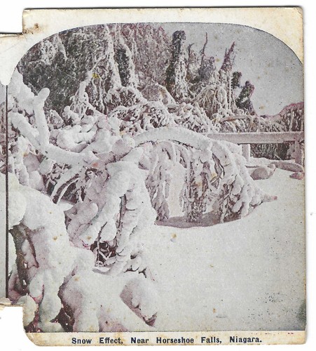 Snow effect near horseshoe - near,