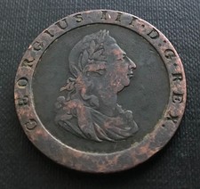 1797 King George III Cartwheel Penny