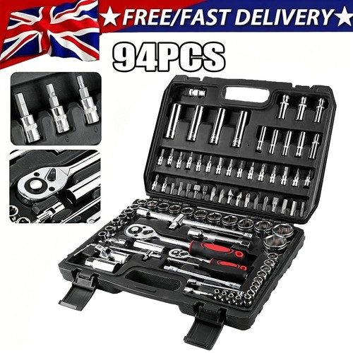 94pc socket set - set, 1/4