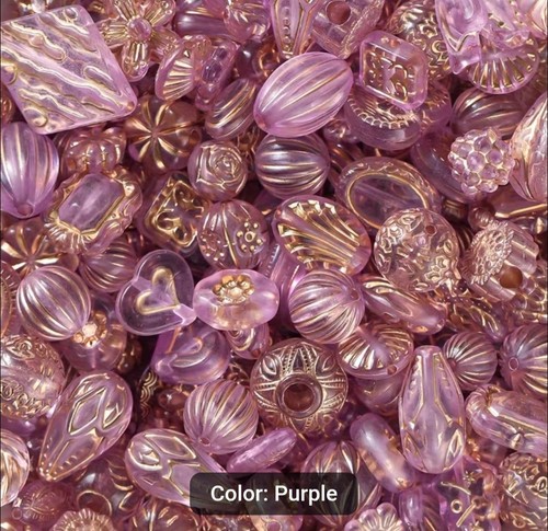 25g bag lilac gold accents - +,