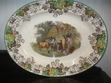 Large 17" Copeland Spode 'Spode's Byron' Meat Or Turkey Plate/Platter