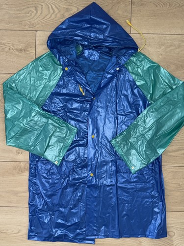 Vintage pvc raincoat rain - vintage,
