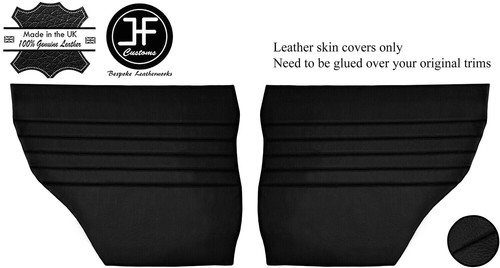 Black stitch rear - black, door