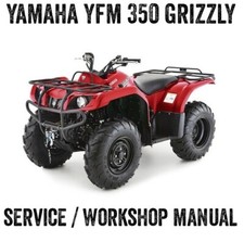 Yamaha YFM350 YFM 350 Grizzly
