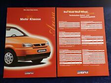 Seat Arosa brochure poster