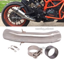 Modified Exhaust Mid Connect Pipe For Duke 250 390 ADV Svartpilen 401 2020-2022