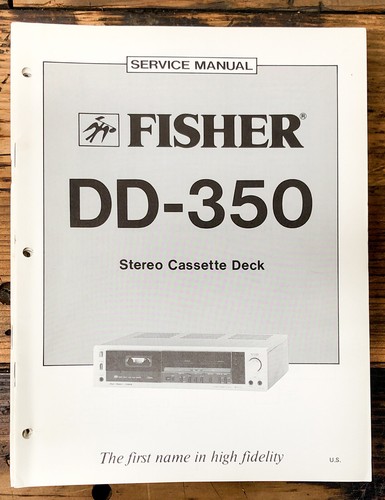Fisher 350 cassette service - dd-350,