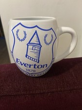 EVERTON F.C Large MUG 12 Centimetres Tall EXCELLENT Condition Do Have A Browse