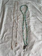 Glasses Neck Cord String Lanyard Chain Reading Spectacles  x 2