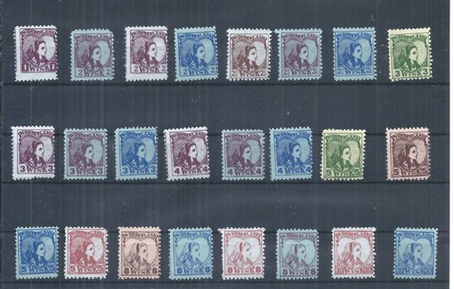 Gerald king wonderland stamps - king,