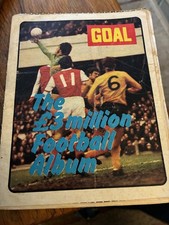 Goal Magazine 1971 - £3 MILLION POUND FOOTBALL ALBUM SUPERB VERY RARE