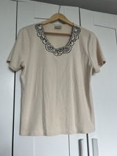 Eastex Cream Cotton Top Size