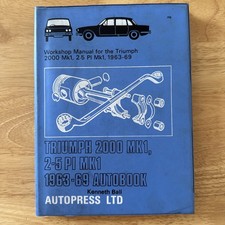 Triumph 2000 MK1 Owners