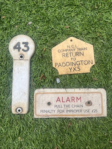 Vintage british railwayana job - vintage,