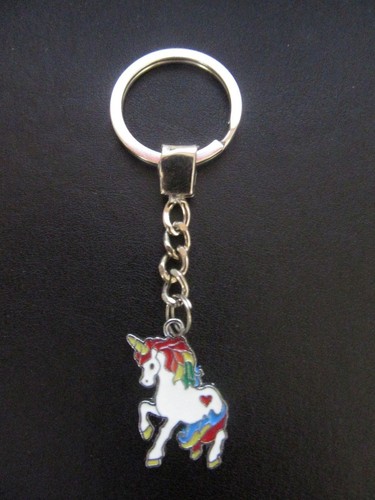 Unicorn keyring bag charm - unicorn,