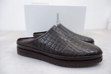 Russell & Bromley Mens NEW San Cataldo Slip On Shoes Brown Leather Croc £345