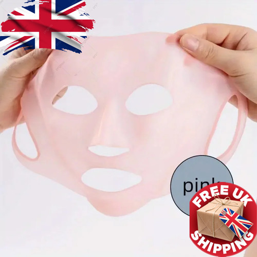 Reusable silicone face mask - 3d,