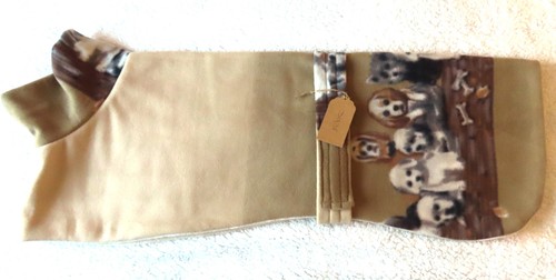 Double fleece dog coat - double, xl