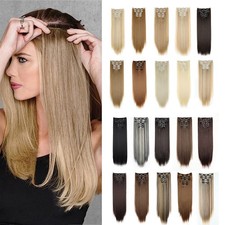 UK 6 Pieces Clip In Hair