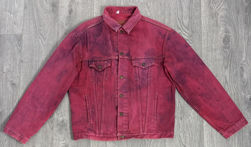 Levi vintage denim trucker - denim,