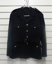 Vintage Firefighters Fire Brigade Wool Dress Uniform Jacket 40" Chest (Mar)