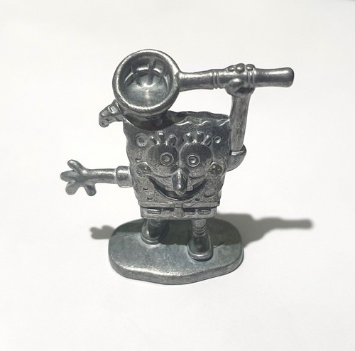 Spongebob metal monopoly token - spongebob,