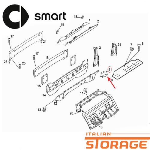 Smart fortwo 450 - 450, interior