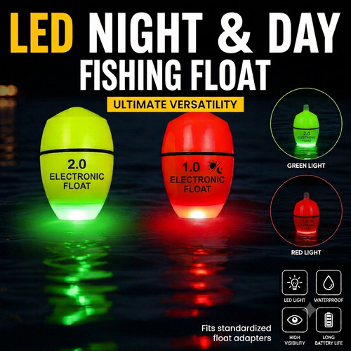 Led fishing float light - fishing,