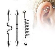 316L Steel Industrial Scaffold Bar CHOOSE SIZE/DESIGN