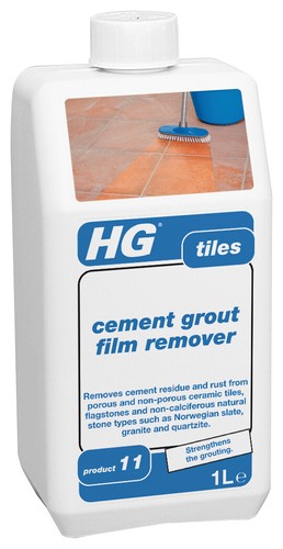 Cement grout film remover - grout,