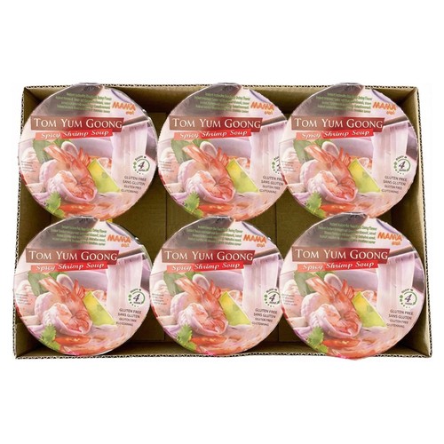 Mama shrimp tom yum - yum, rice