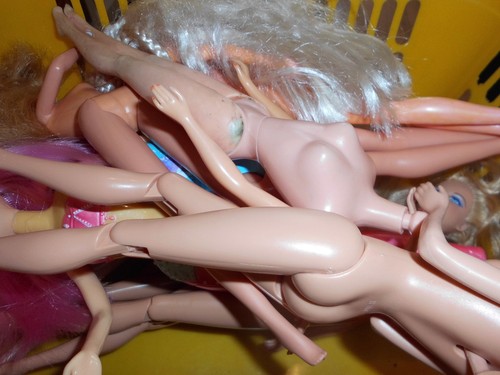 Broken barbies for - broken, spares