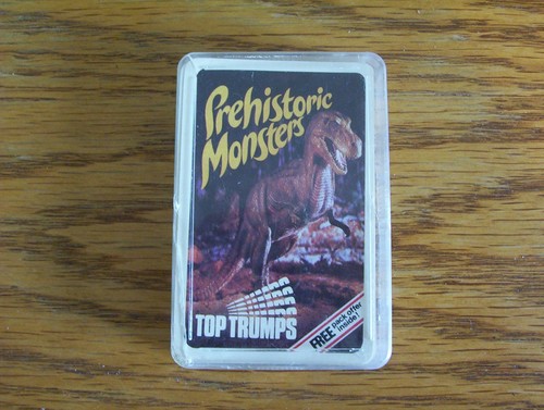 Vintage top trumps prehistoric - vintage,