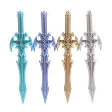 Novelty Sword Gel Pens Black